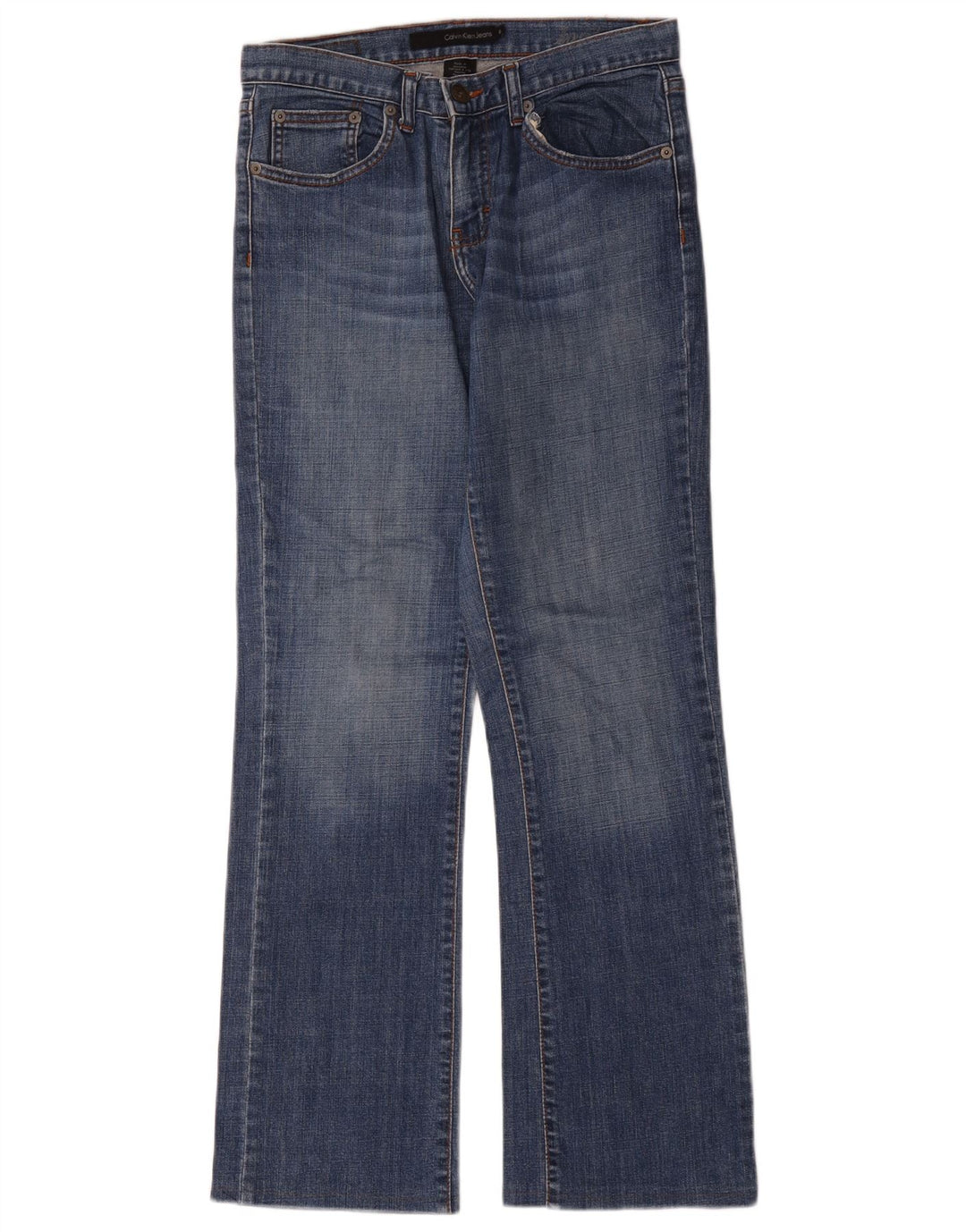 Damskie jeansy Calvin Klein Bootcut US 6 Medium W32 L31 Niebieska bawełna
