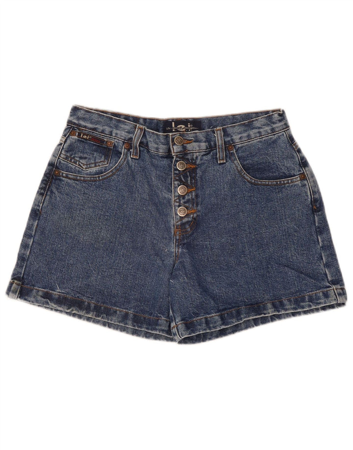 L.E.I Womens Denim Shorts US 9 Medium W30  Blue Cotton