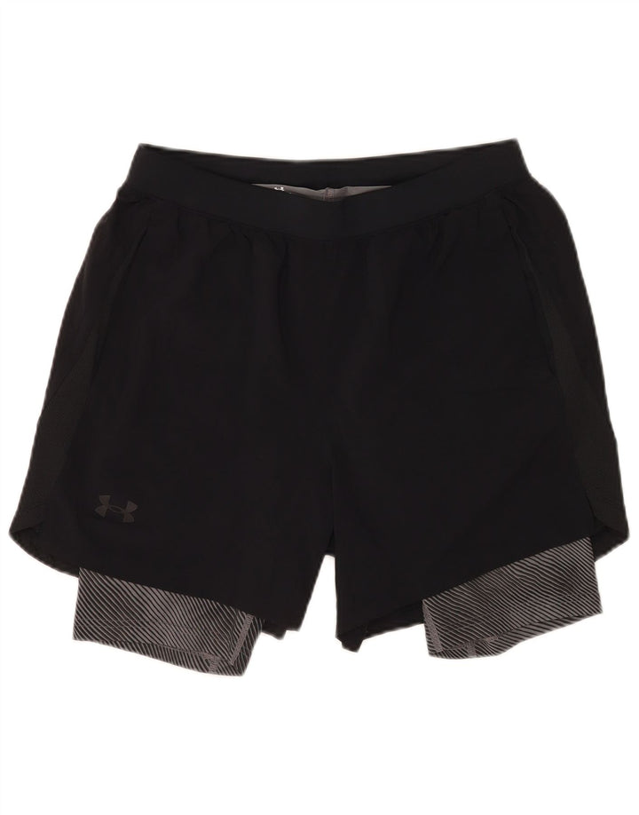 Męskie spodenki sportowe Under Armour z grafiką, duże, czarne