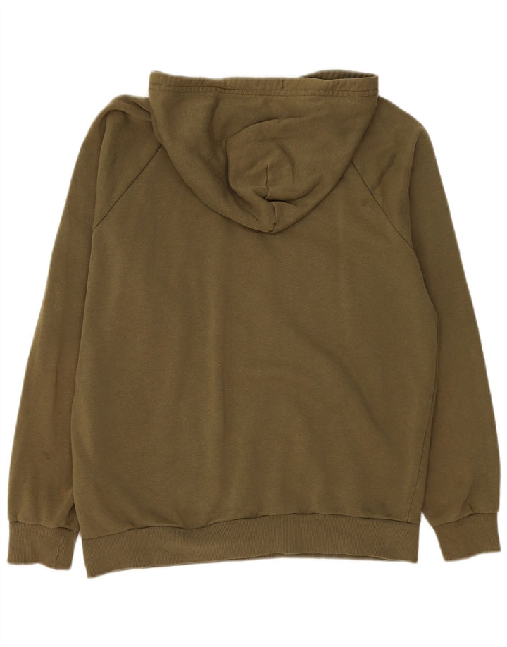 Męski sweter z kapturem Under Armour, bawełna w kolorze khaki