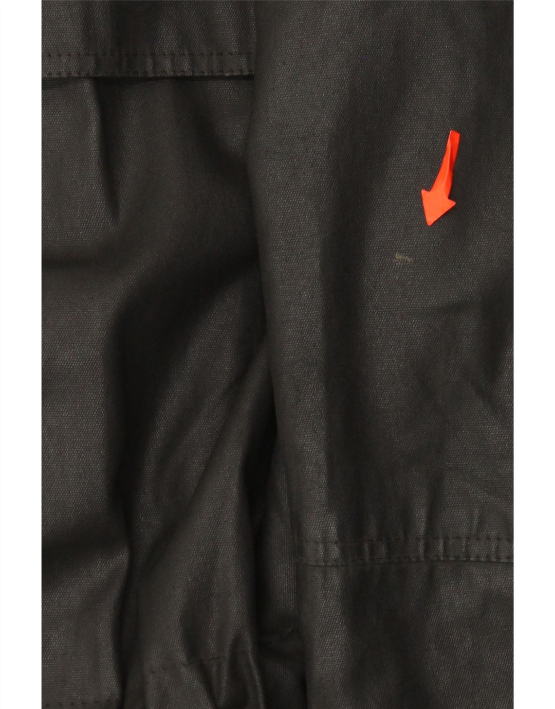 Kurtka męska Piero Guidi z woskowanej bawełny UK 40, duża czarna