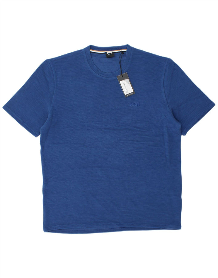 Męska koszulka Hugo Boss Top Medium Blue Modal