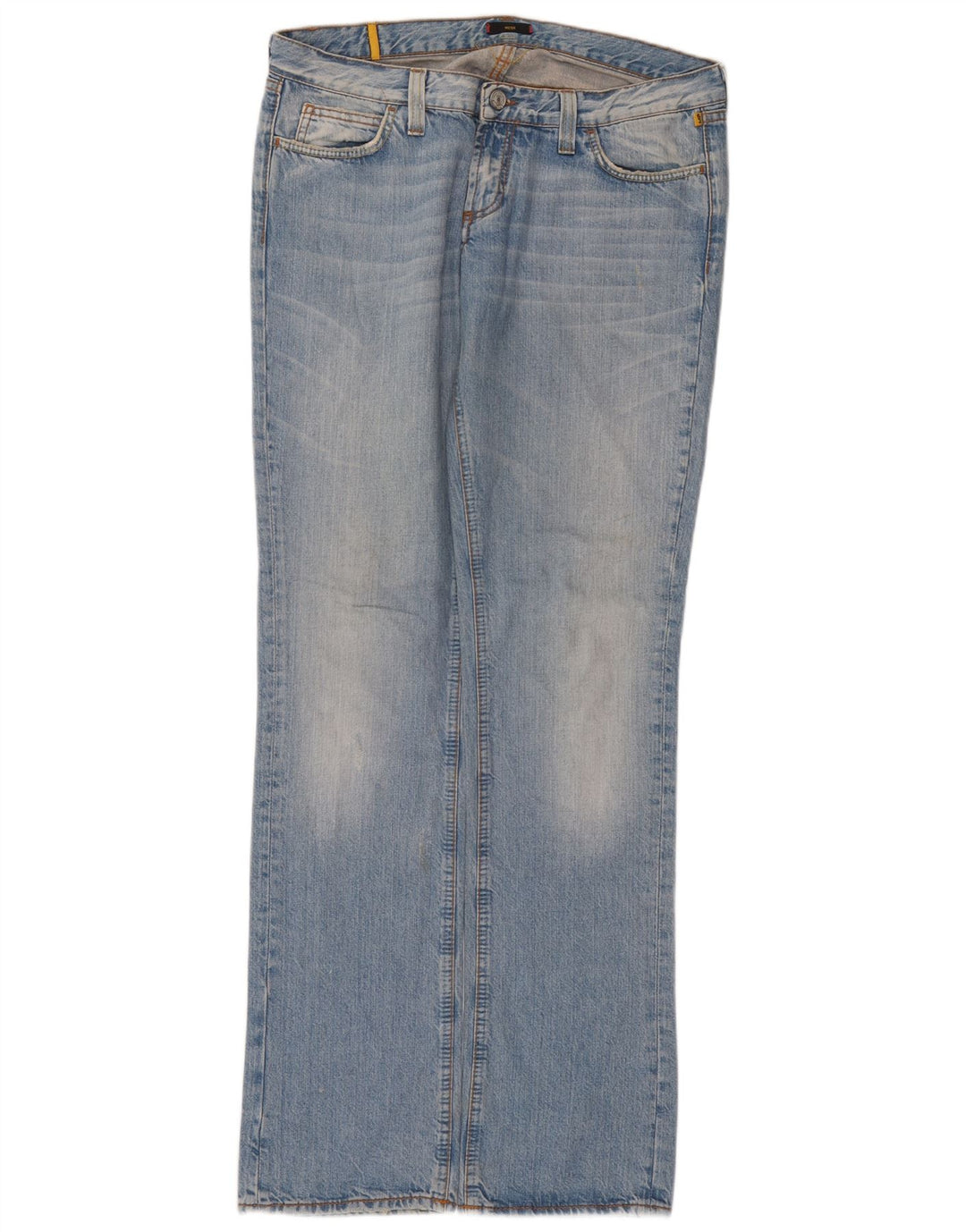Damskie jeansy Bootcut Meltin' Pot W31 L34 Niebieska bawełna