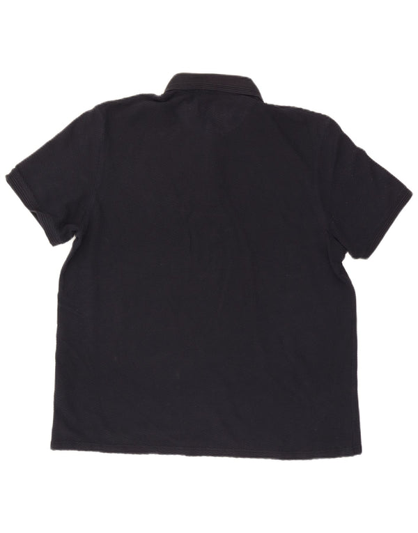 Męska koszulka polo Ted Baker, rozmiar 6, 2XL, granatowa, bawełniana