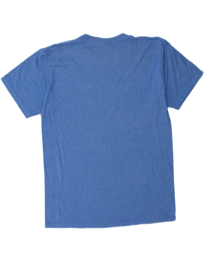 Męski T-shirt z grafiką VANS, duży, niebieski, bawełniany