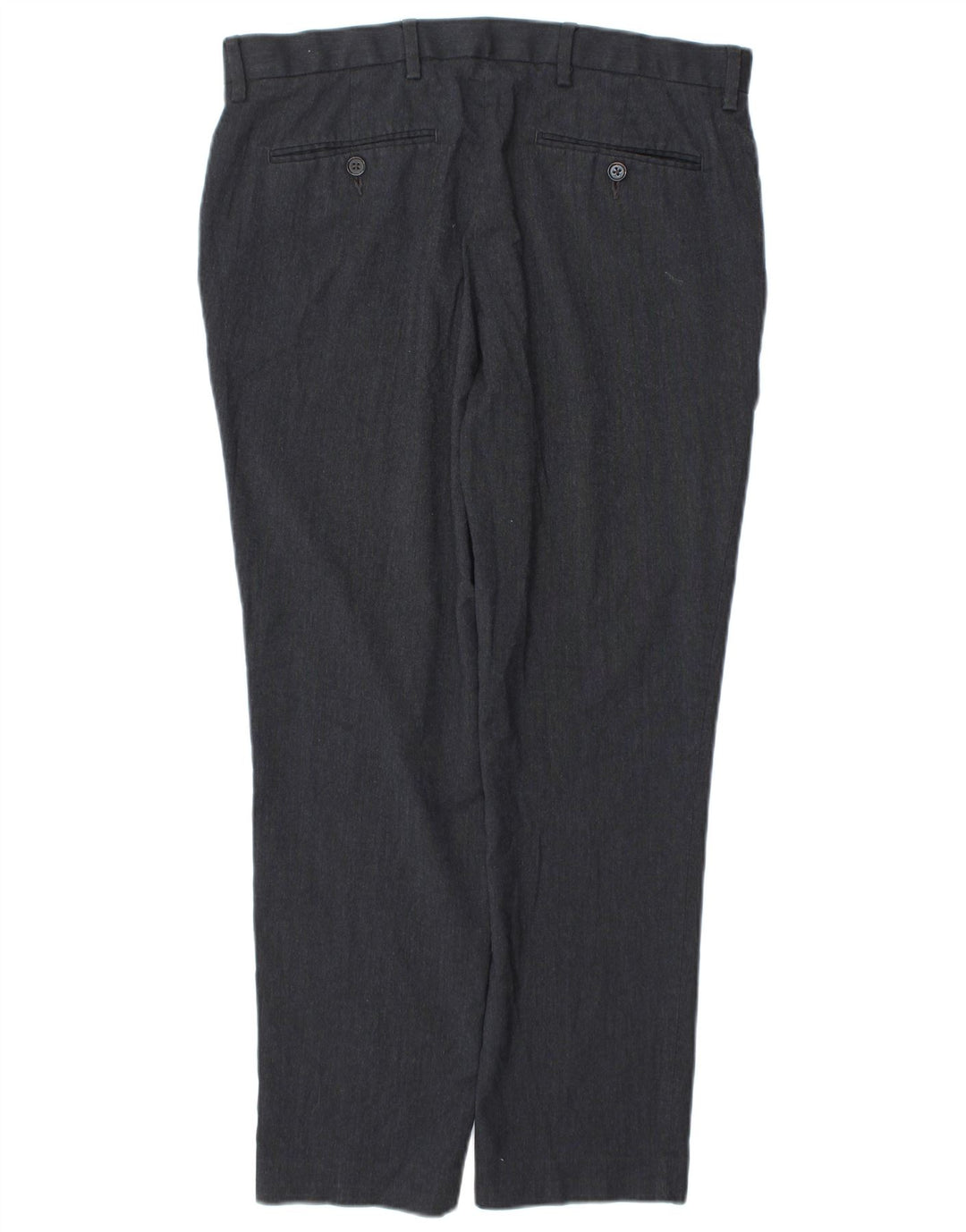 Męskie spodnie chino Marks & Spencer Slim Fit W34 L29 Granatowy poliester