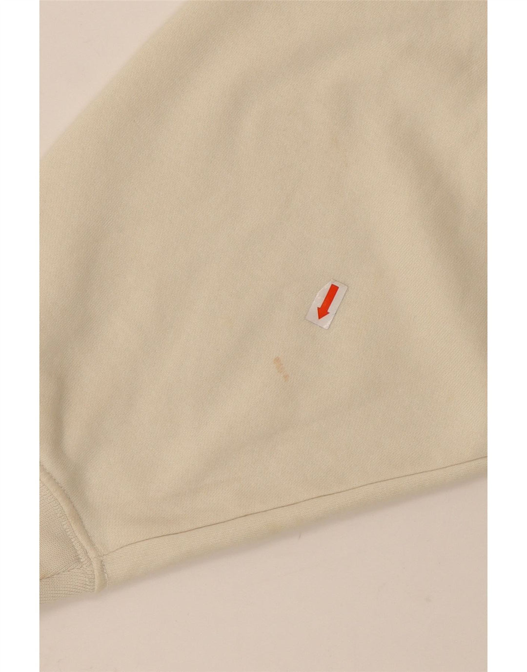 Damski sweter typu Crop Oversize NIKE, UK 10, mały, z białej bawełny