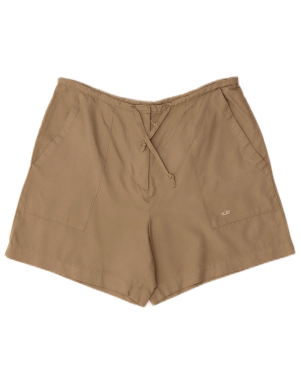 Spodenki damskie Nike US 8/10 średnie W30 beżowy poliester