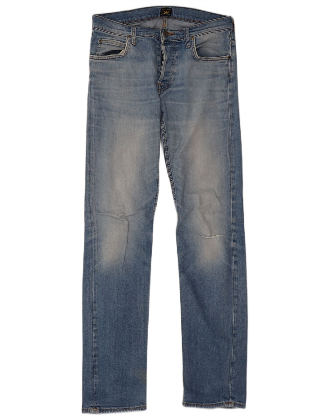 LEE Damskie Powell Slim Jeans W30 L34 Blue Cotton