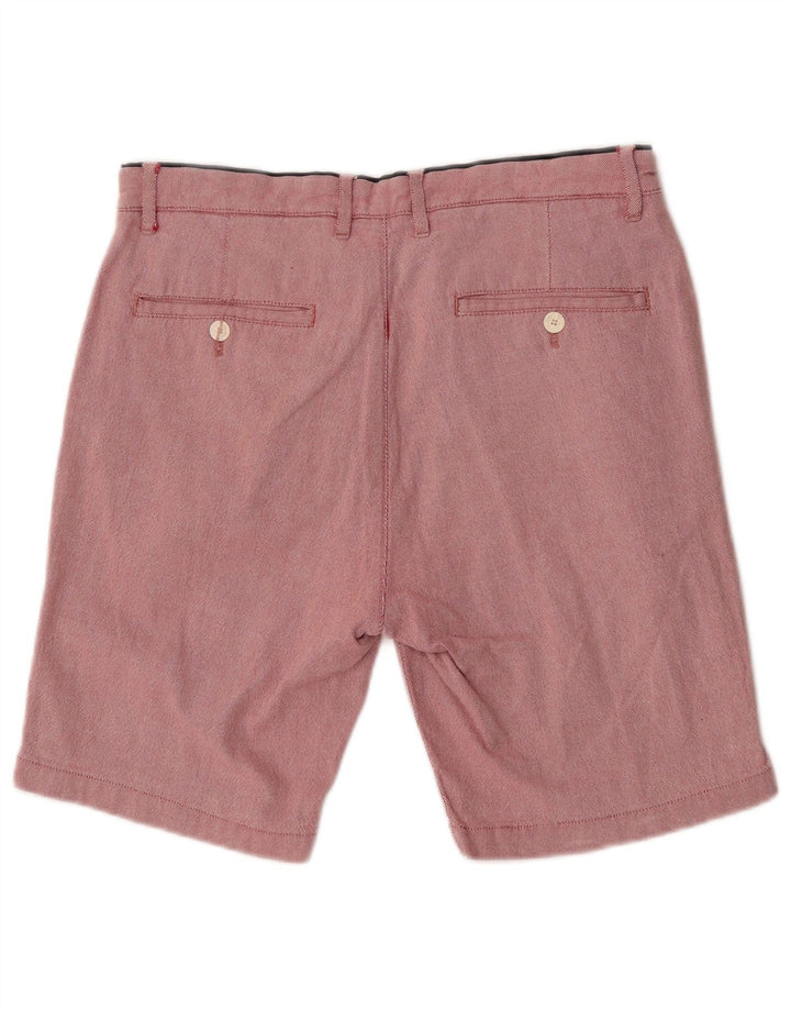 Męskie spodenki chino Zara IT 42 Large W32 Różowa bawełna