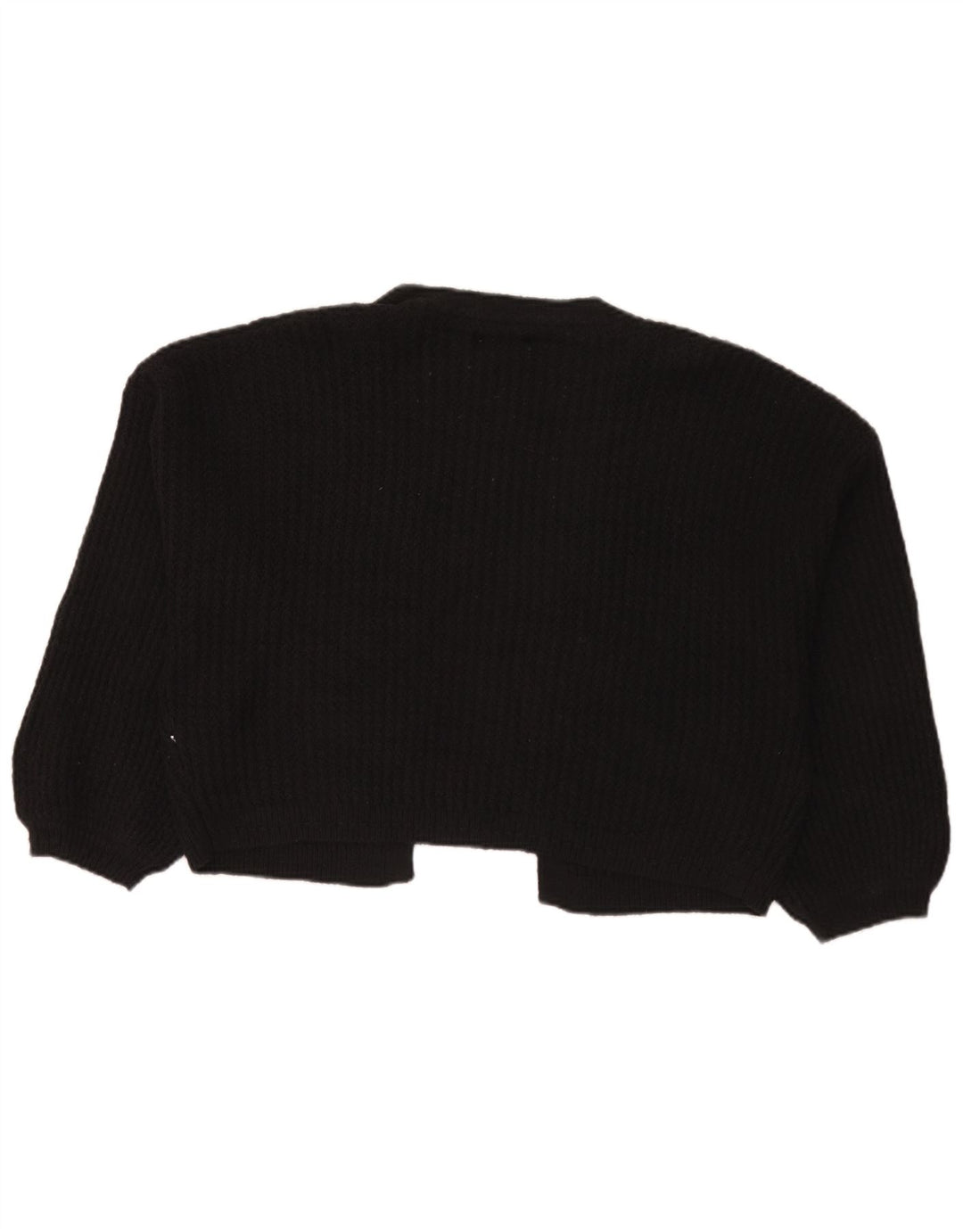 Damski sweter oversize Fat Face Crop Open Cardigan UK 14, duży, czarny