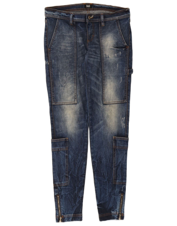 Dżinsy Skinny Dolce & Gabbana Damskie IT 40 Small W30 L30 Niebieskie