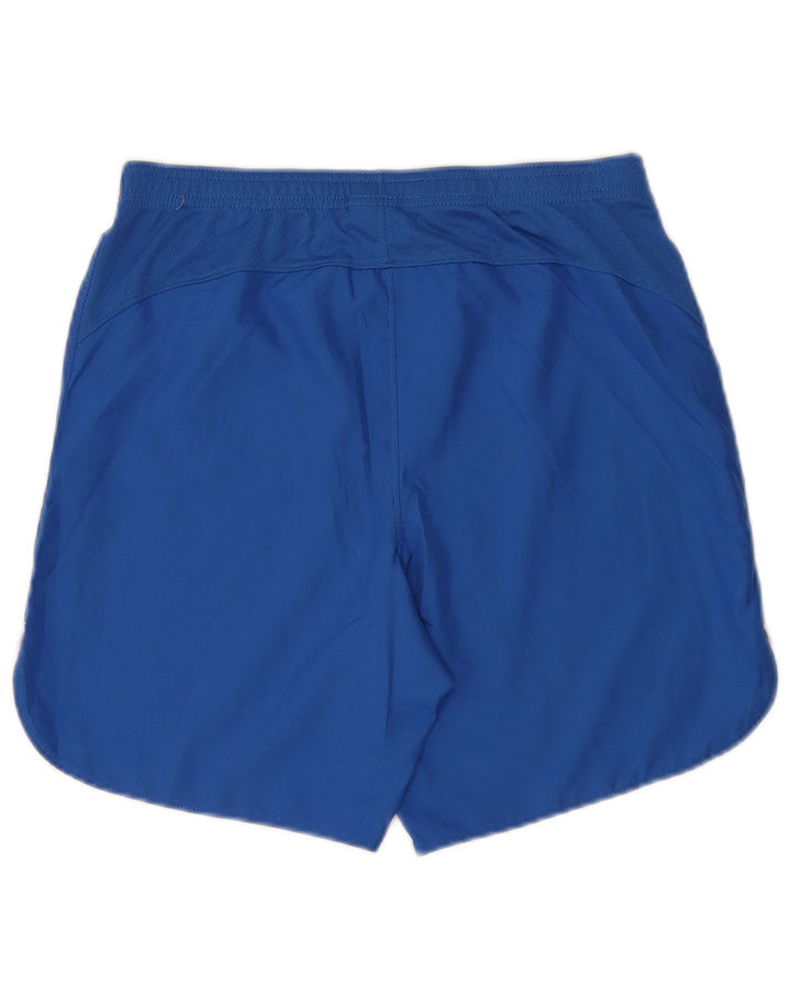 Męskie spodenki sportowe Nike Dri Fit Slim Fit, małe, niebieskie, poliestrowe