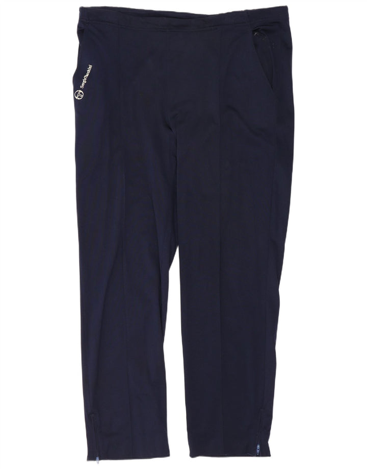 Męskie spodnie dresowe Sergio Tacchini IT 52 XL granatowe, poliamidowe