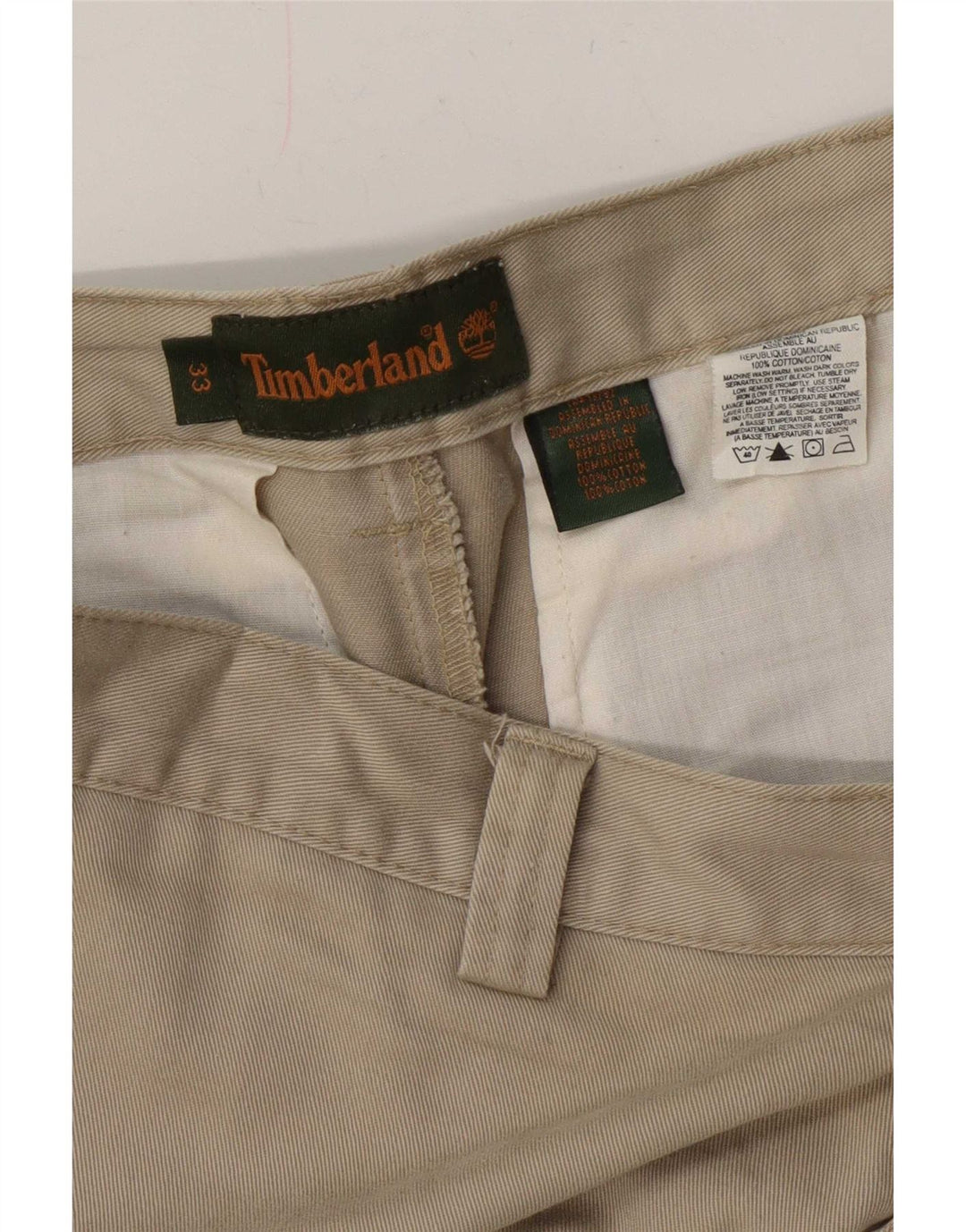 Męskie spodenki cargo Timberland W33 Średni beż, bawełna
