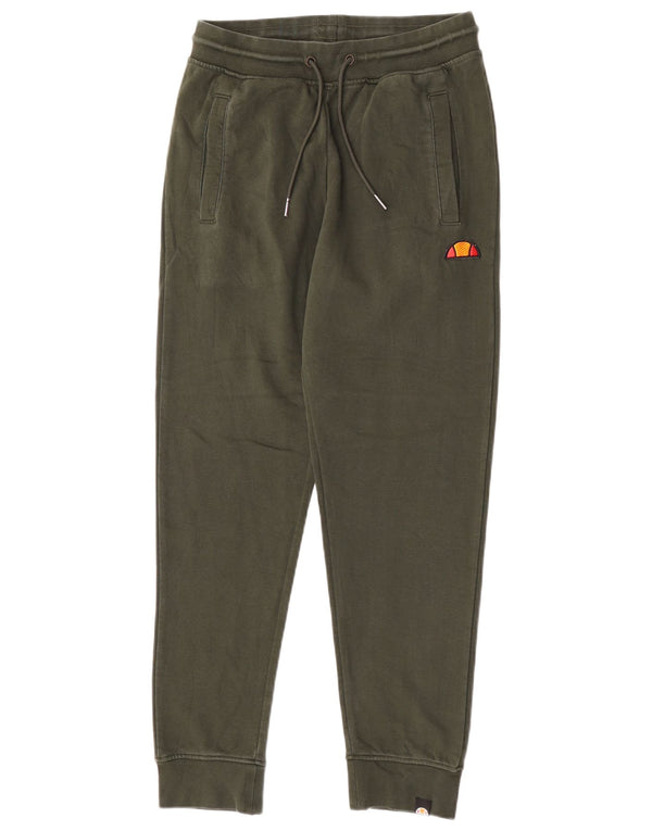 Męskie spodnie dresowe Ellesse Joggers Small Khaki Cotton