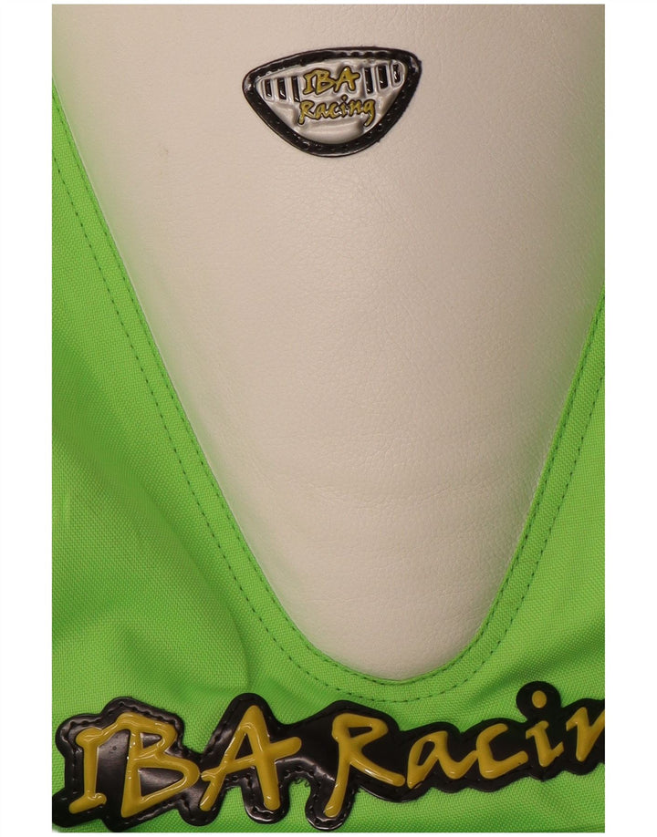 Kombinezon chłopięcy VINTAGE z grafiką motocyklową 6-7 lat, mały, zielony, z blokami kolorów