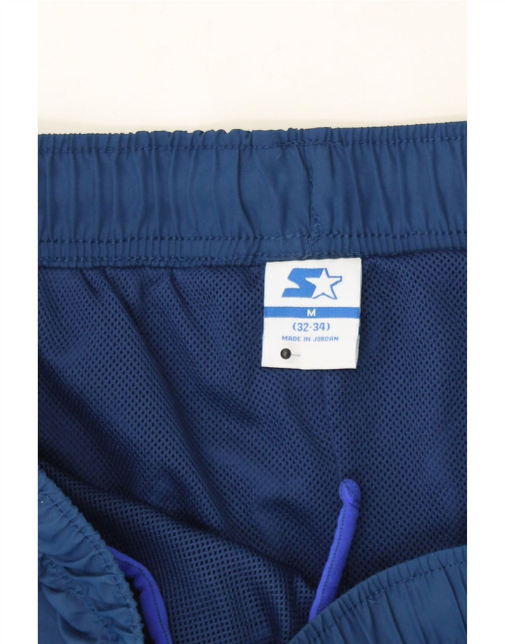 STARTER Mens Tracksuit Trousers Medium Navy Blue Nylon Vintage Starter and Second-Hand Starter from Messina Hembry 