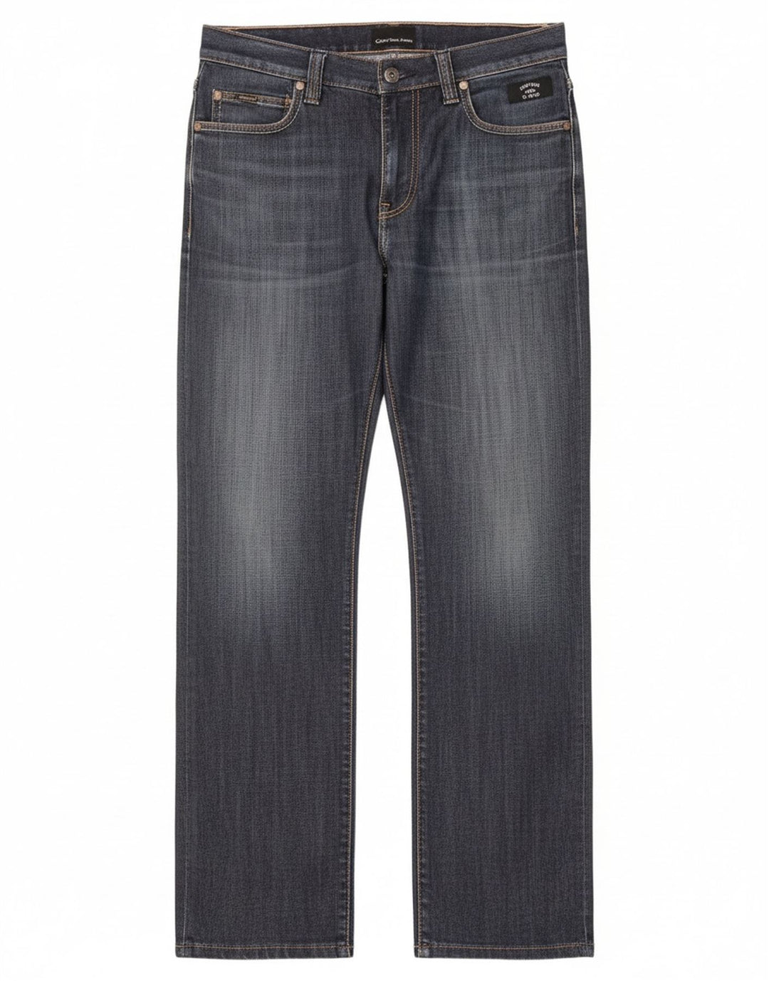 Damskie proste dżinsy Calvin Klein W30 L30 Niebieskie bawełniane