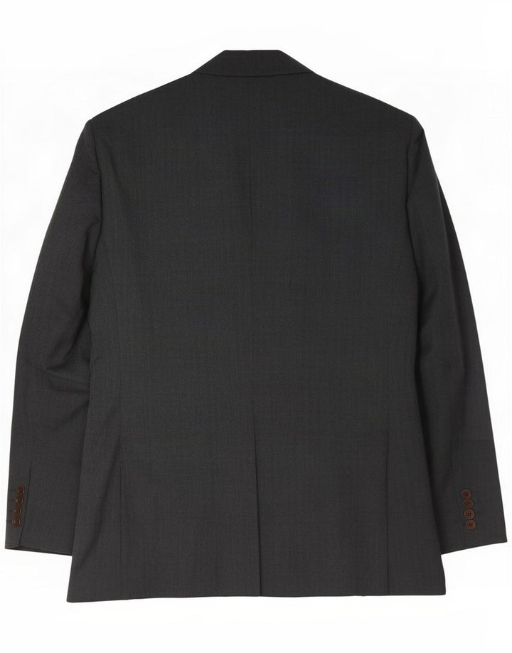 Crew Clothing Męska marynarka zapinana na 2 guziki UK 44 2XL Szara Poliester