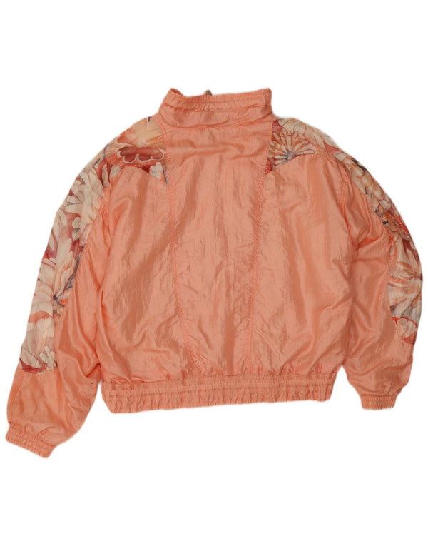 Damska bluza dresowa Maser M Oversize UK 12 Średnioróżowa w kwiaty