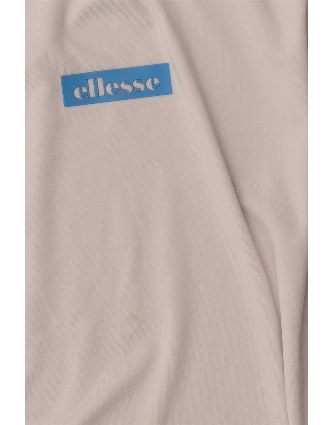 Ellesse Męski T-shirt Top Duży Biały Poliester