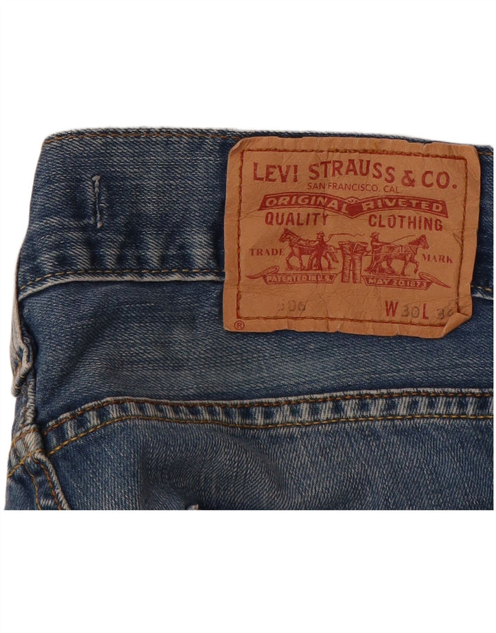 Damskie jeansy Levi's 506 Standard Fit W30 L24 Niebieskie