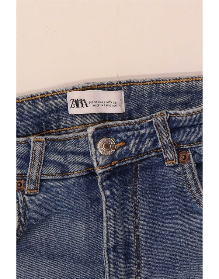 Damskie jeansy Bootcut Zara EU 38 Small W28 L27 Niebieskie