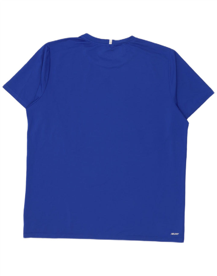Koszulka męska NEW BALANCE Top XL, niebieska