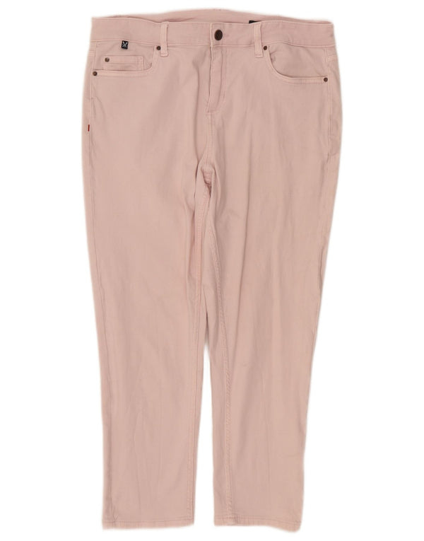 Crew Clothing Damskie krótkie spodnie UK 12 Medium W30 L23 Różowa bawełna