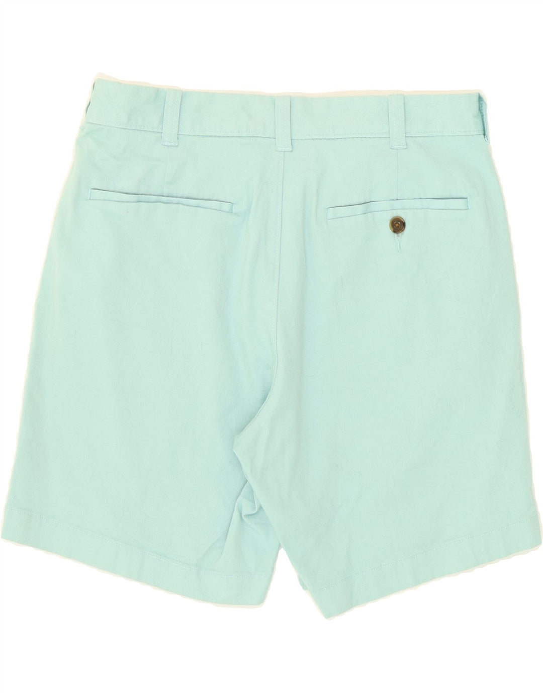 J. CREW Mens Mercantile Flex Chino Shorts W30 Medium Blue Cotton Vintage J. Crew and Second-Hand J. Crew from Messina Hembry 