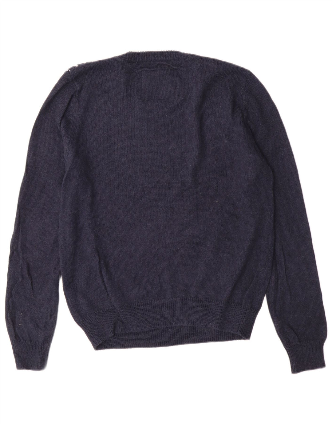 Damski sweter JACK WILLS z okrągłym dekoltem UK 12, średni granatowy