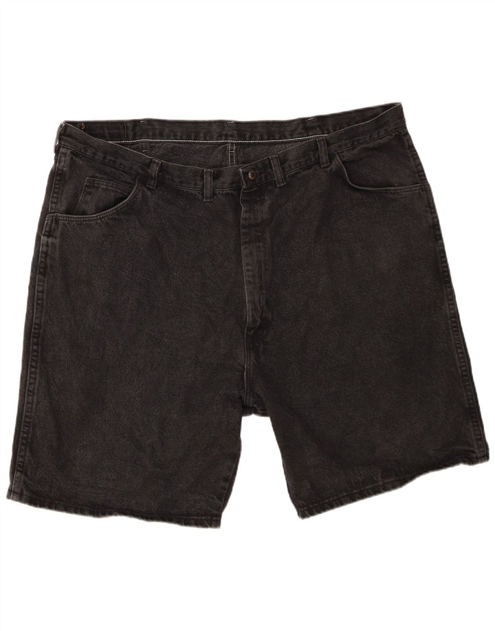 Męskie spodenki jeansowe Wrangler W46 3XL czarne