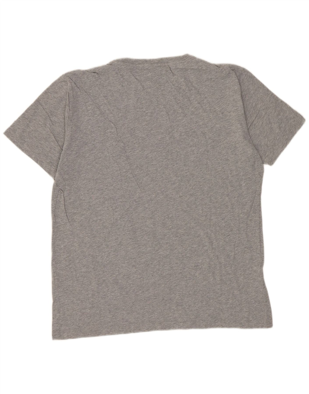 Damska koszulka z grafiką REPLAY Top UK 16, duża, szara