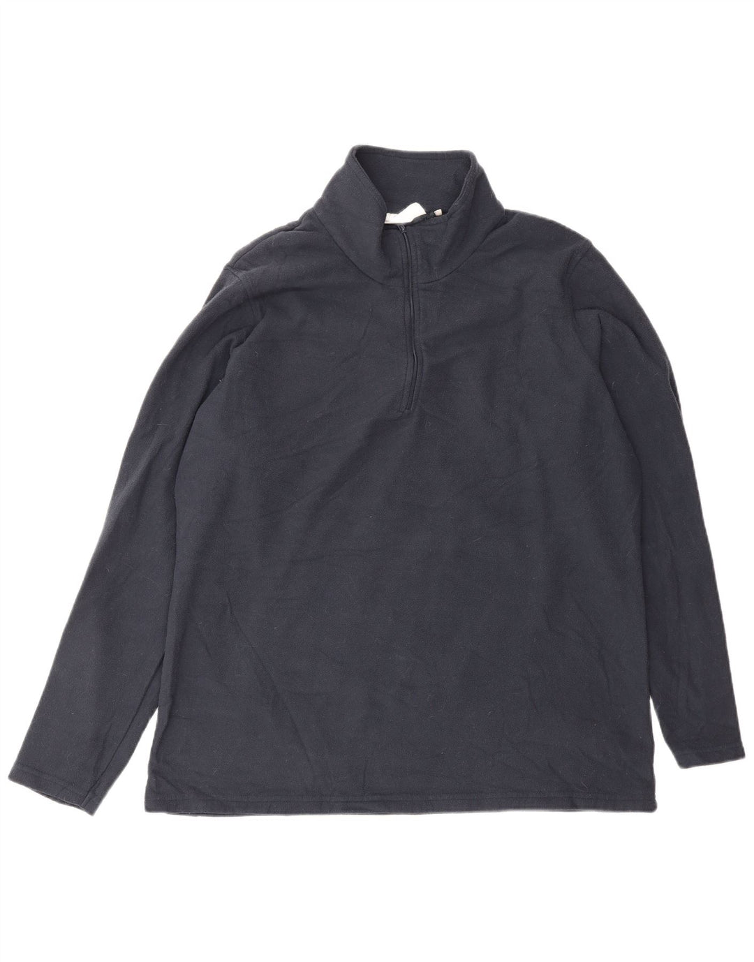 MOUNTAIN WAREHOUSE Męski sweter polarowy XL z zamkiem błyskawicznym, granatowy, poliester