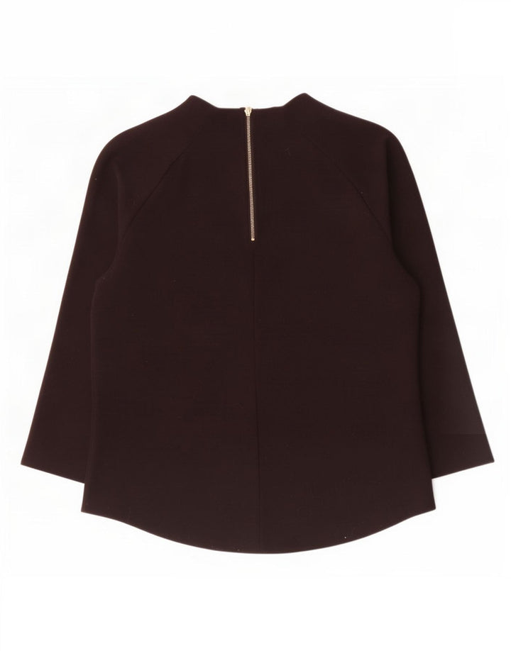 Top damski Zara z rękawem 3/4 UK 14, duży, czarny