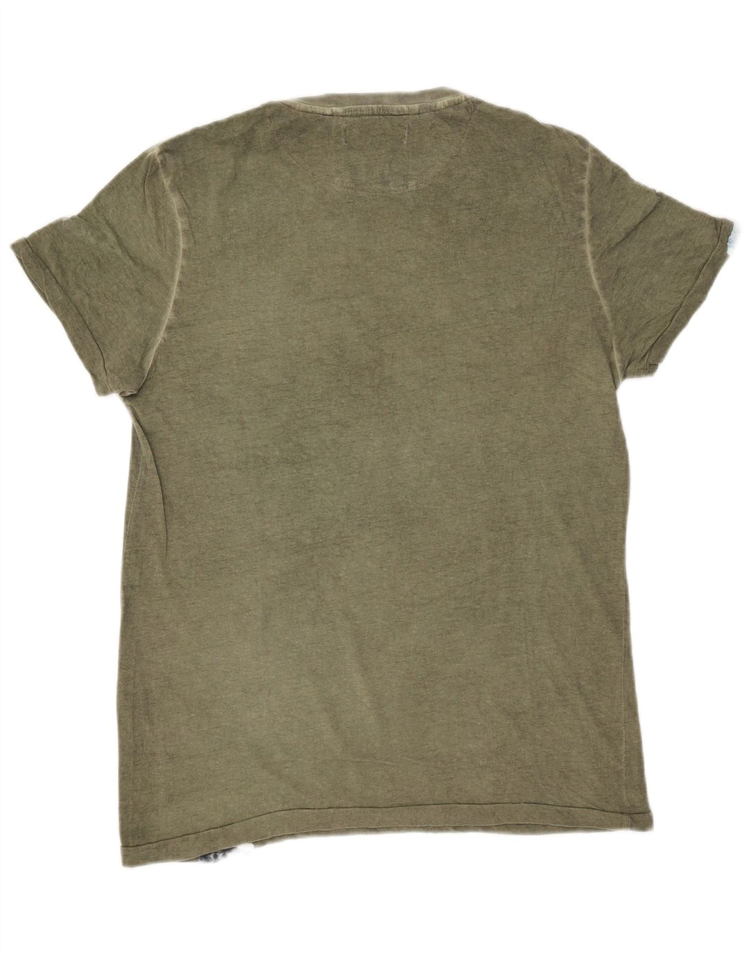 Męski T-shirt z grafiką Desigual Top Medium Khaki