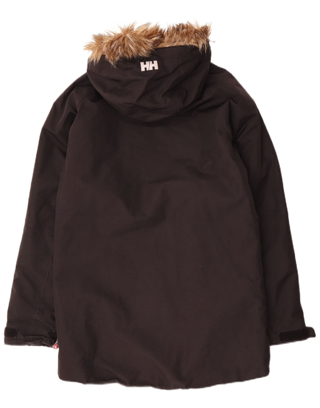 Męska kurtka parka z kapturem Helly Hansen UK 36, mała, czarna, poliester
