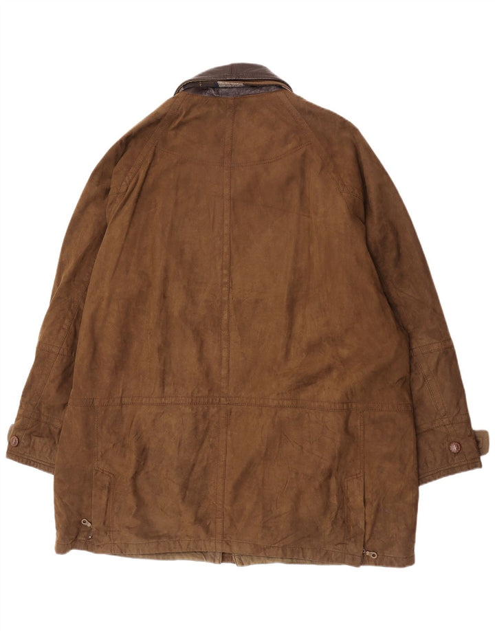 Płaszcz męski B.S.M. UK 42 XL Khaki, poliamid