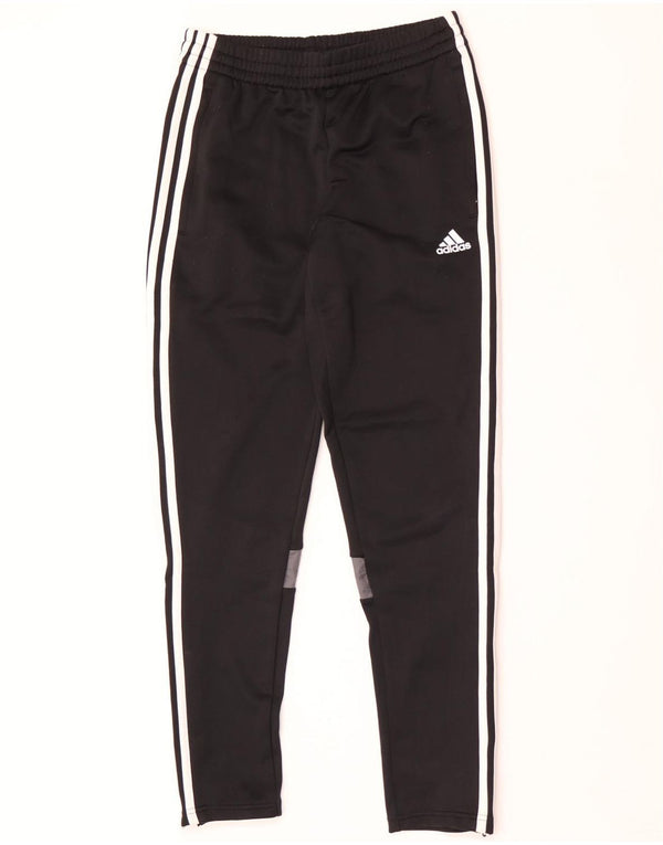 Chłopięce spodnie dresowe Adidas Aeroready 13-14 lat, czarne, z blokami kolorów
