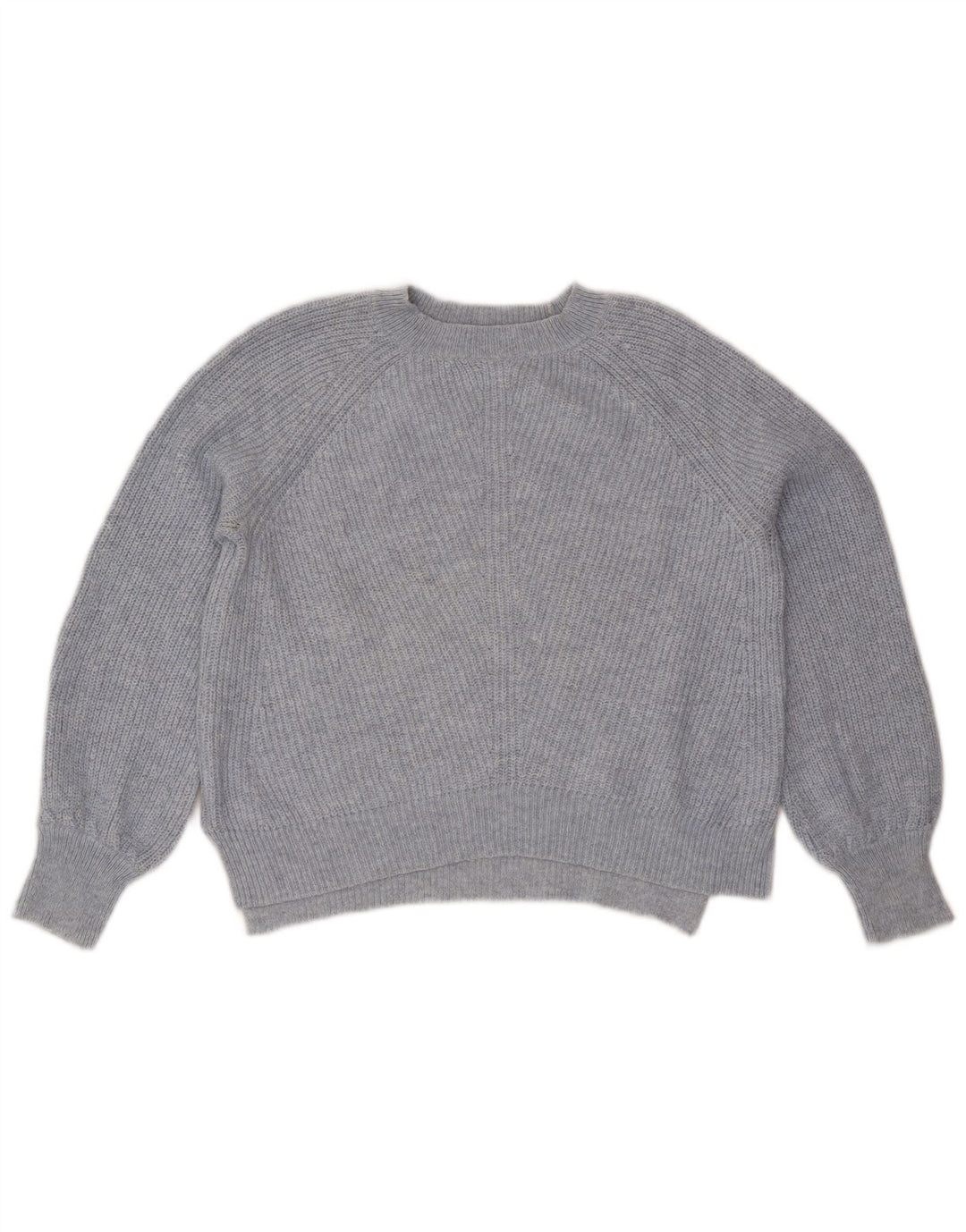 Marks & Spencer Damski sweter oversize z okrągłym dekoltem, UK 10, mały niebieski