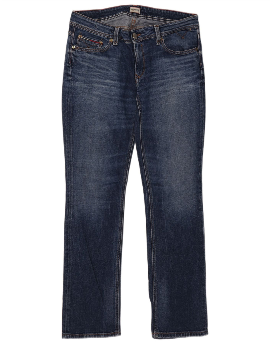 Damskie jeansy slim Tommy Hilfiger W31 L32 Niebieskie bawełniane