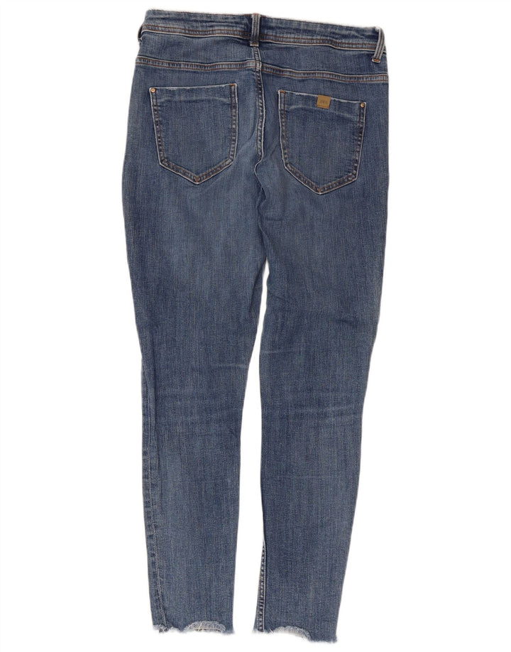 Damskie jeansy rurkowe Zara w trudnej sytuacji EU 40 Medium W30 L27 Niebieskie