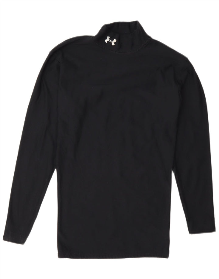 Męska koszulka z długim rękawem Under Armour Cold Gear, mała, granatowa, nylonowa