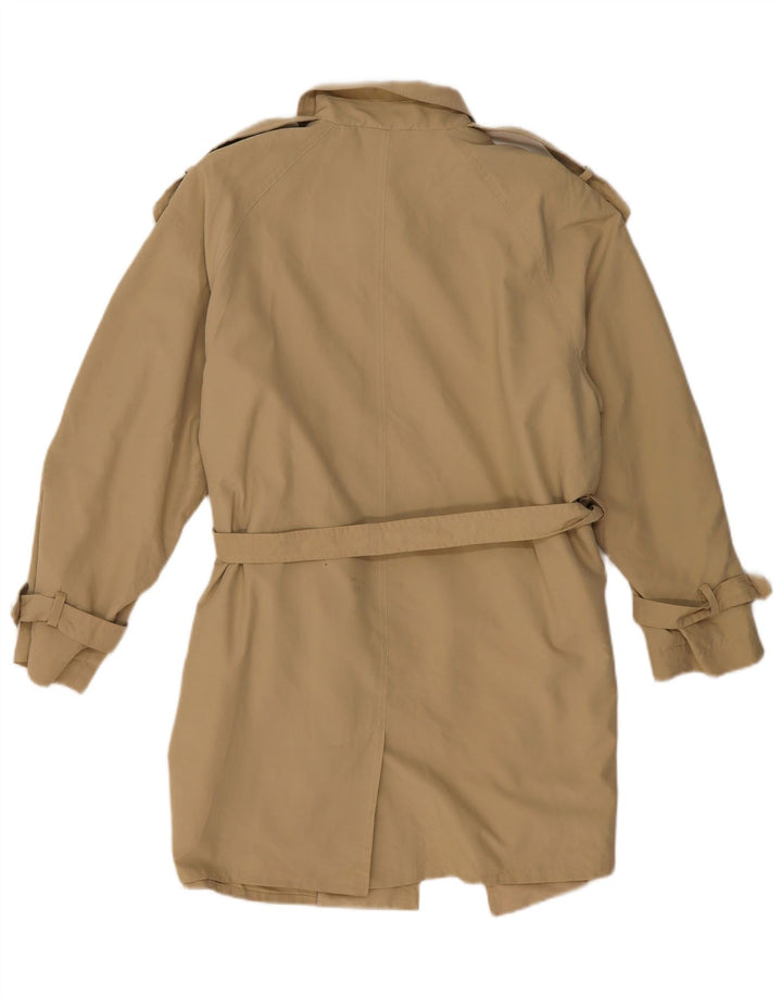 PERSONA Womens Trench Coat Size 21 Medium Beige