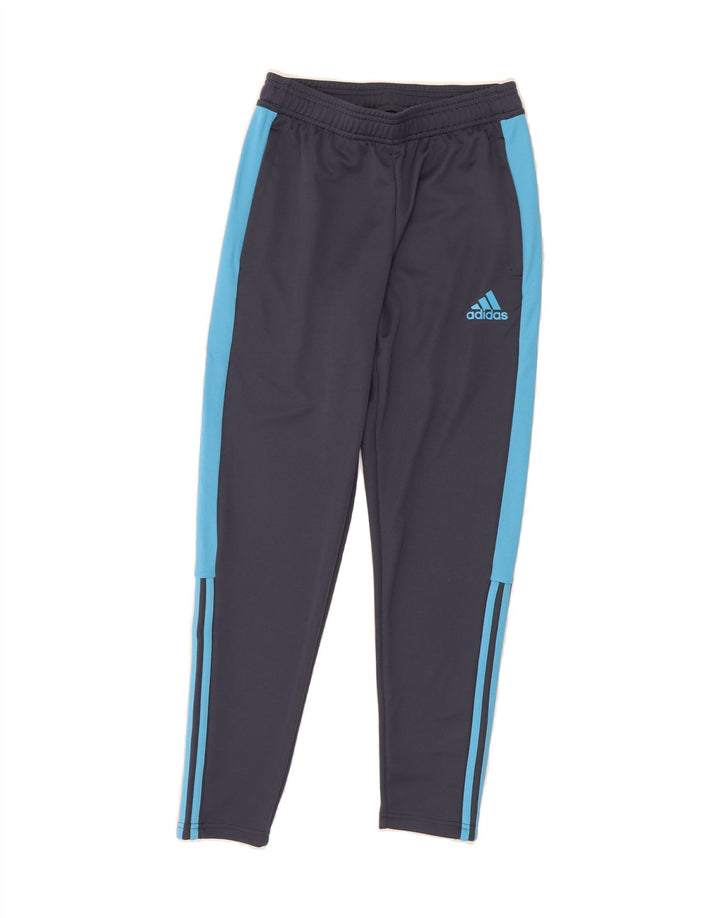 ADIDAS Mens Tracksuit Trousers Small  Blue Polyester Vintage Adidas and Second-Hand Adidas from Messina Hembry 