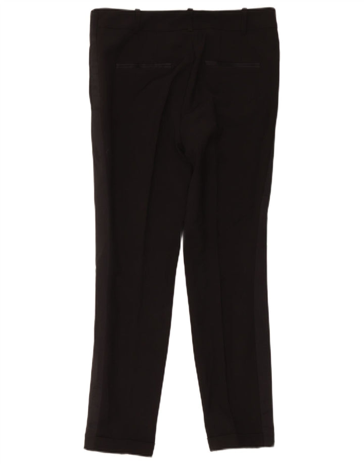 Spodnie damskie Zara Slim Chino, średnie W28 L27, czarne