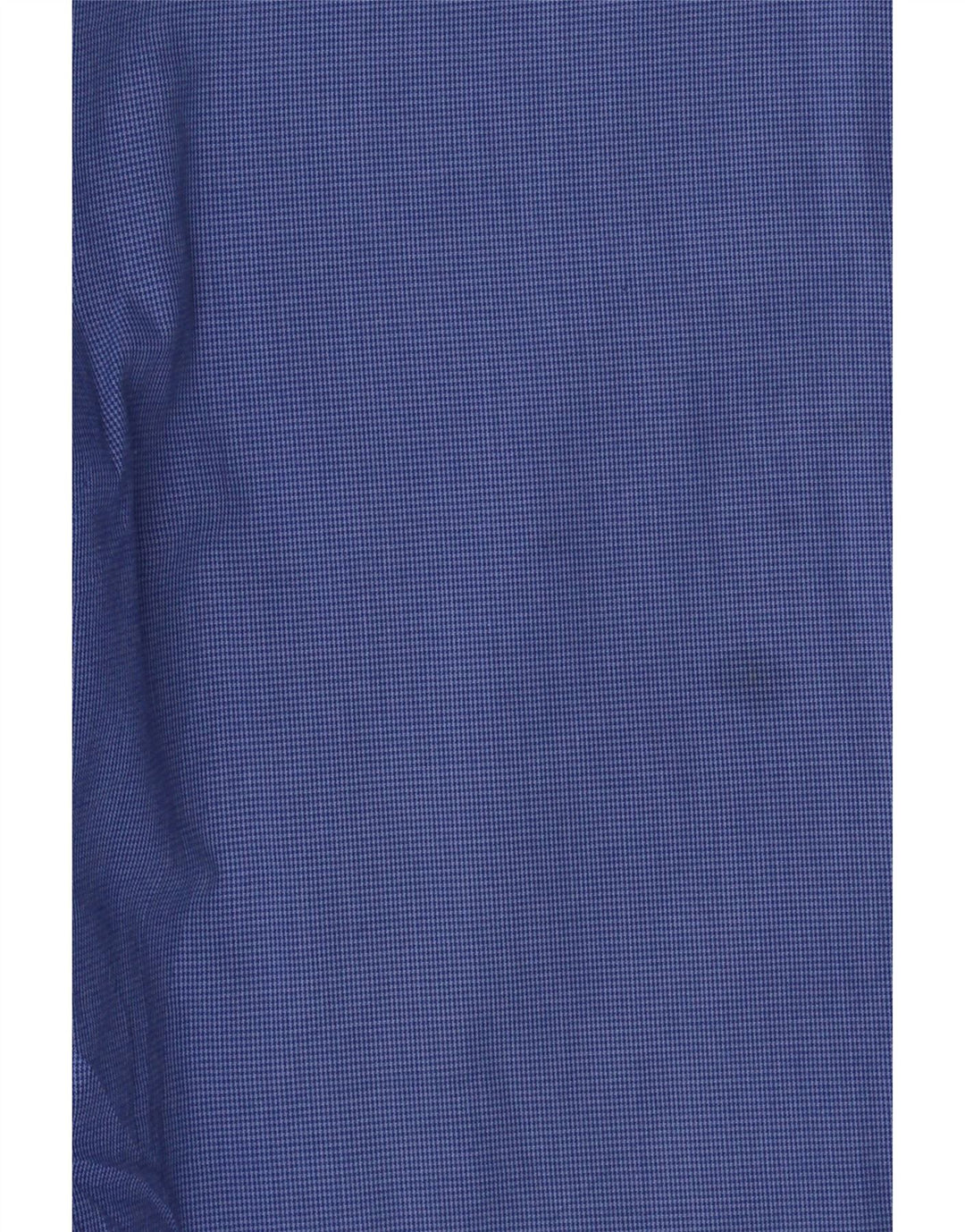 CHAPS Mens Classic Fit Shirt Size 15 Medium Blue Houndstooth Cotton Vintage Chaps and Second-Hand Chaps from Messina Hembry 