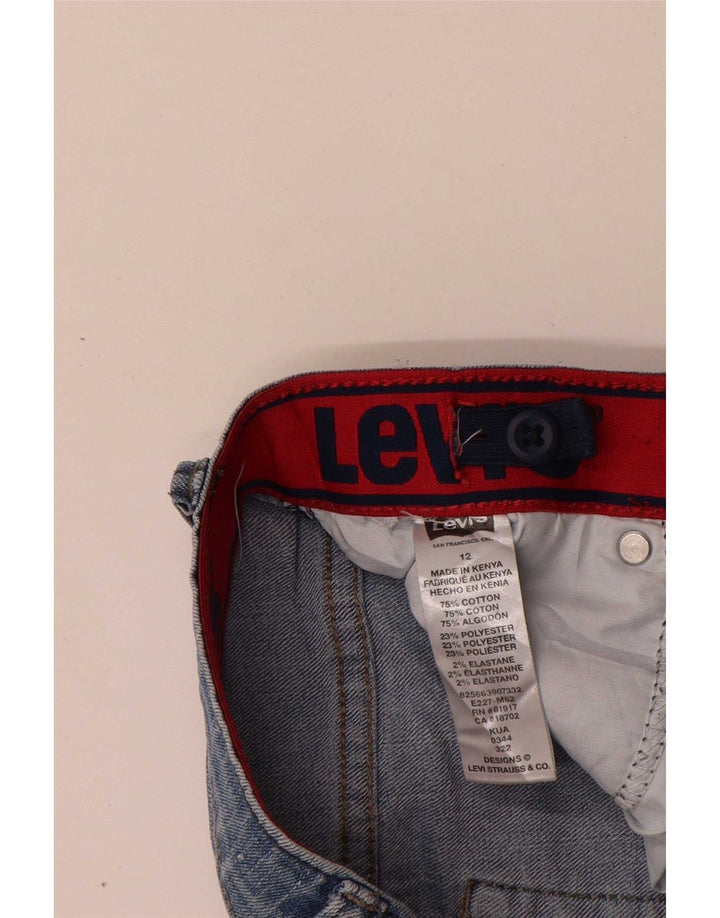 Levi's Boys 511 Slim Jeans 11-12 lat W24 L27 Niebieska bawełna