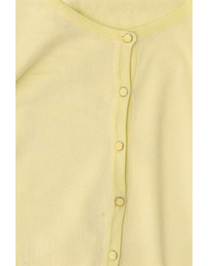 Sweter damski Marks & Spencer UK 8 Small, żółta wiskoza